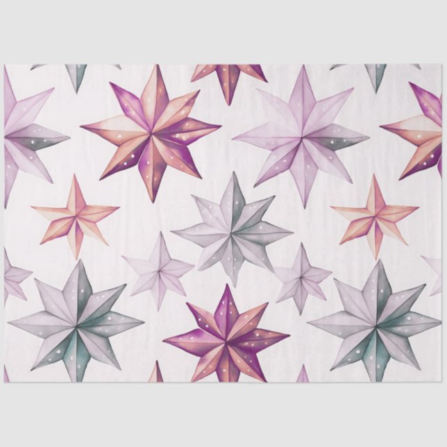 Paper Stars and Snowflakes Christmas (Front)