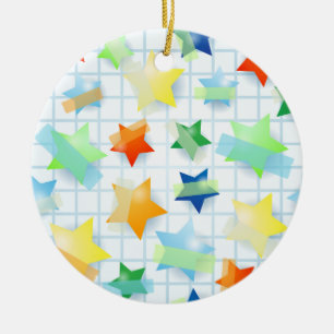 Paper stars, ornament