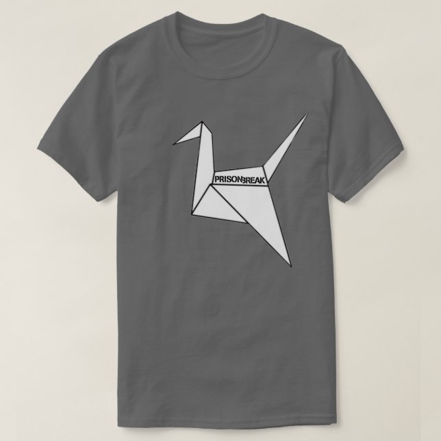 Paper Swan Prison Break T-Shirt (Design Front)