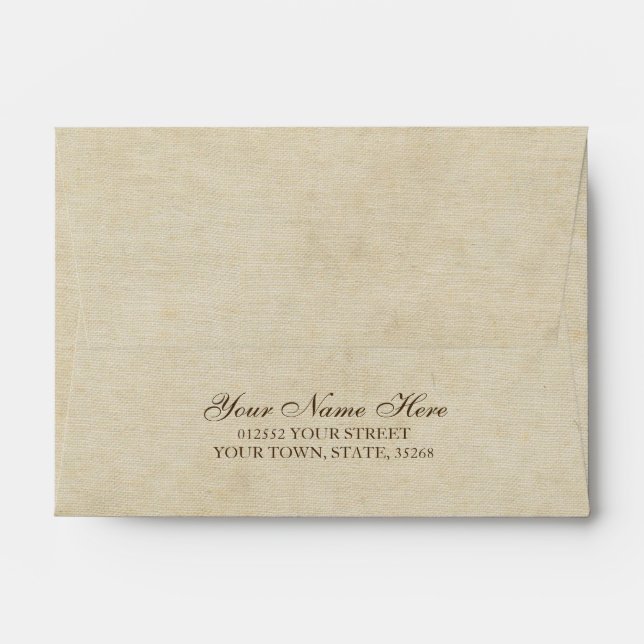 Paper Texture 8 Envelope (Back (Top Flap))