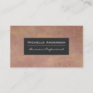 Paper Texture   Dark Grey Frame Business Card