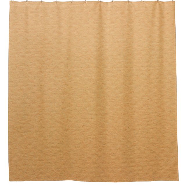 Paper texture invoiced gold shower curtain (Front)