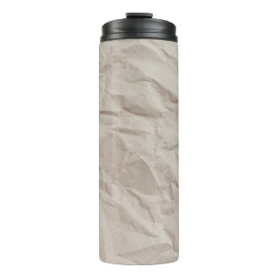 Paper texture wrapping paper thermal tumbler