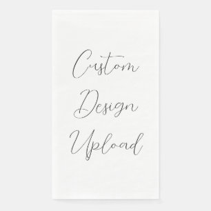 Paper Towel Custom Design Upload Napkin