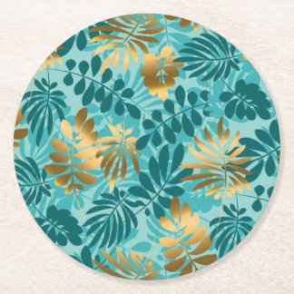 Paper underpants round paper coaster