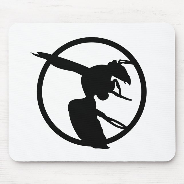 Paper Wasp Logo Mousepad (Front)