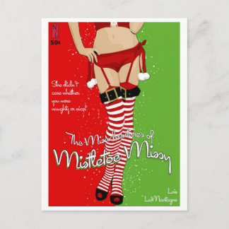 Paperback Postcard: Mistletoe Missy Postcard