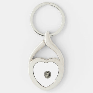 Papercraft Origami Cat Funny Cat Graphic - Papercr Key Ring