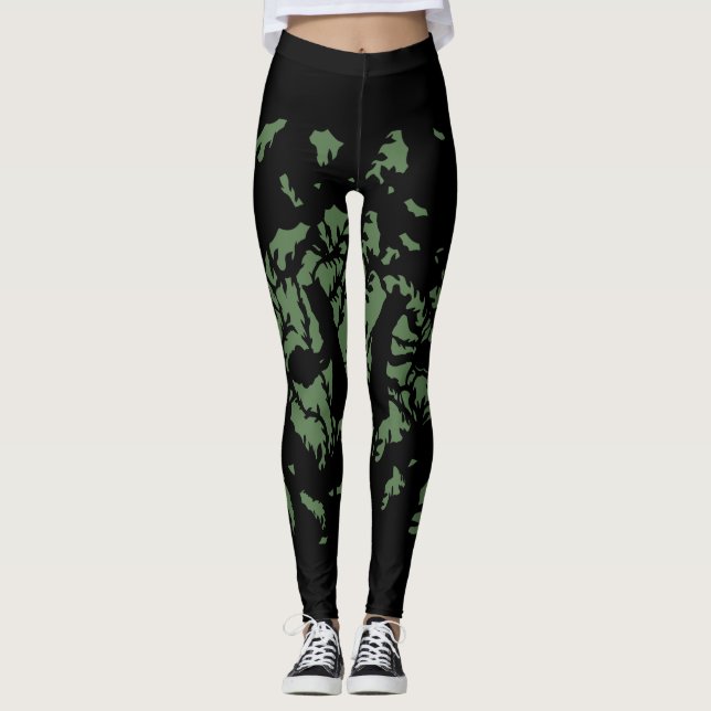 PaperCut Garden Leggings (Front)