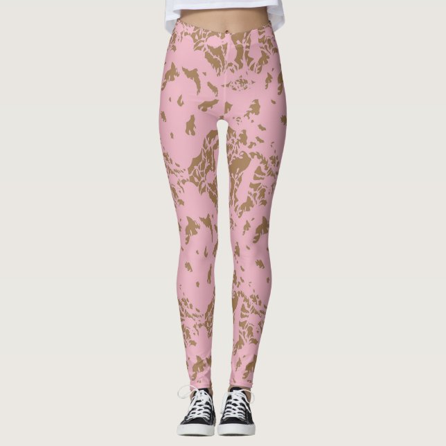 PaperCut inspiration Leggings (Front)