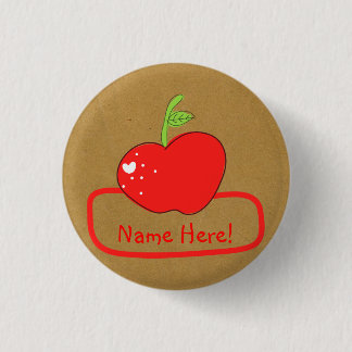 PaperFruit Apple Name Badge