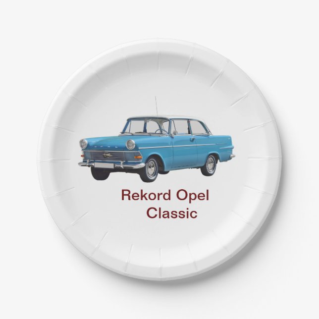 #PaperPlate #ClassicCars #CarDesignPaperPlate Pape Paper Plate (Front)