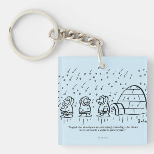 Paperweight Key Ring