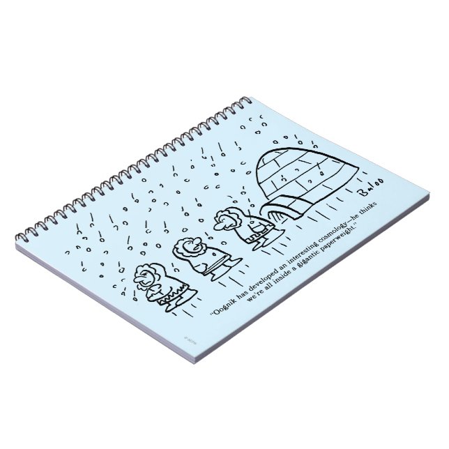 Paperweight Spiral Notebook (Left Side)