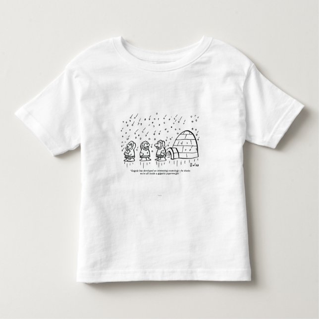 Paperweight Toddler T-Shirt (Front)