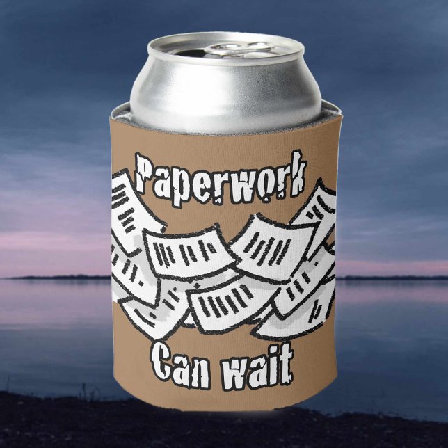 Paperwork Can Wait Illustration Cooler (Creator Uploaded)
