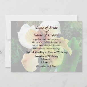 Paph Hellas Westonbirt Orchid Wedding Products Invitation