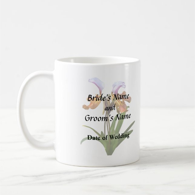 Paphiopedilum Orchids Intertwined Coffee Mug (Left)
