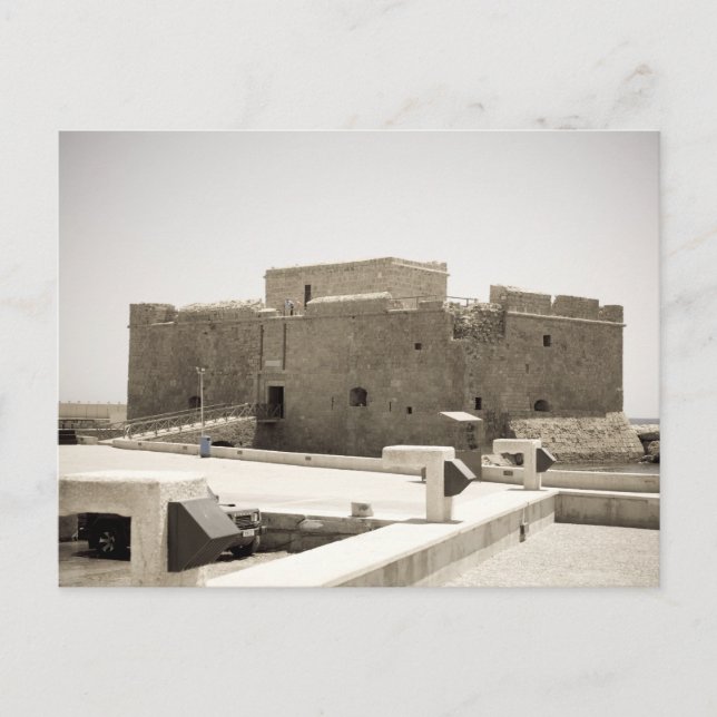 paphos castle postcard (Front)