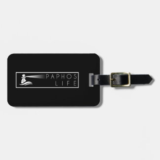 Paphos Life Logo & Rainbow Luggage Tag