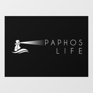 Paphos Life Logo Window Decal