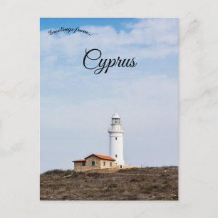 Paphos Lighthouse in Paphos Cyprus Postcard