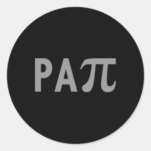 Papi Puns Fun Fathers Day Outfit For Math Teachers Classic Round Sticker