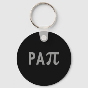 Papi Puns Fun Fathers Day Outfit For Math Teachers Key Ring