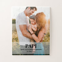 Papi Spanish Daddy Thank you Photo Gift