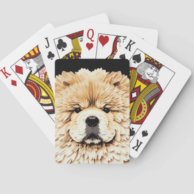 PAPIER MIRAGE Cream Chow Playing Cards (Creator Uploaded)