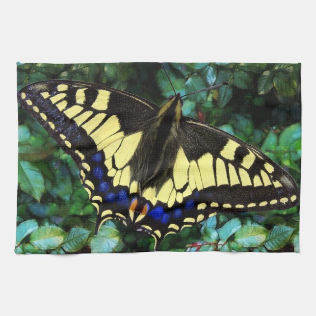 Papilio Swallowtail Tea Towel (Horizontal)