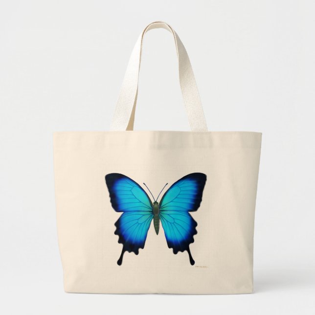 Papilio Ulysses Butterfly Bag (Front)