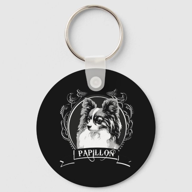 PAPILLON (3) KEY RING (Front)