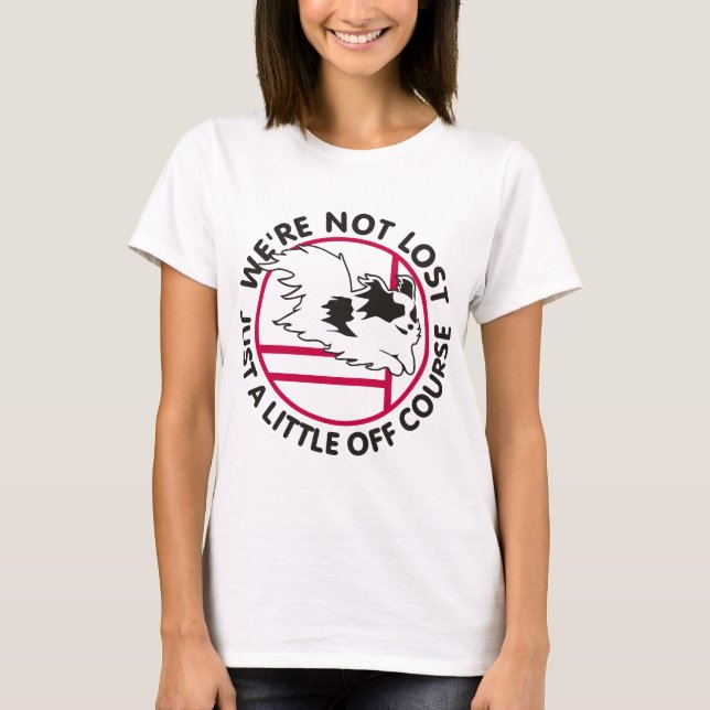 Papillon Agility Off Course T-Shirt (Front)
