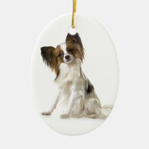 Papillon Ceramic Tree Decoration