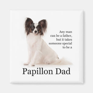 Papillon Dad Magnet