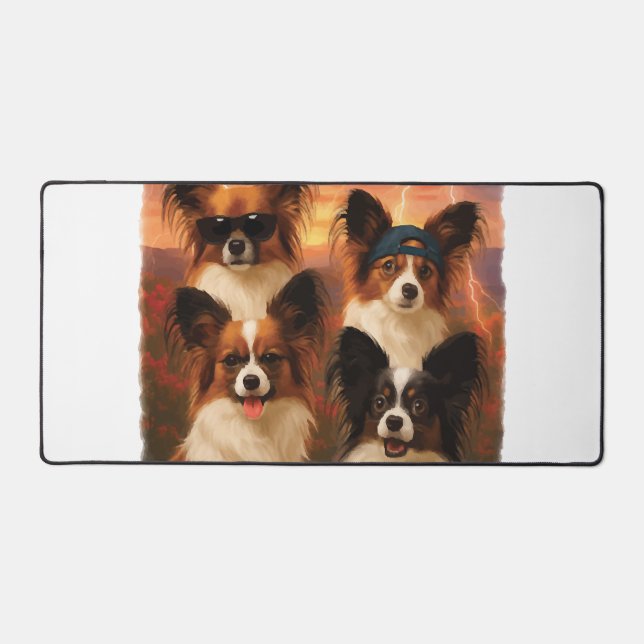 Papillon Desk Mat (Front)