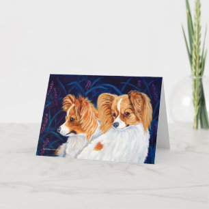 Papillon Dog Greeting Cards