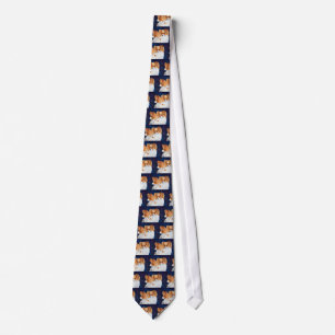 Papillon Dog Tie
