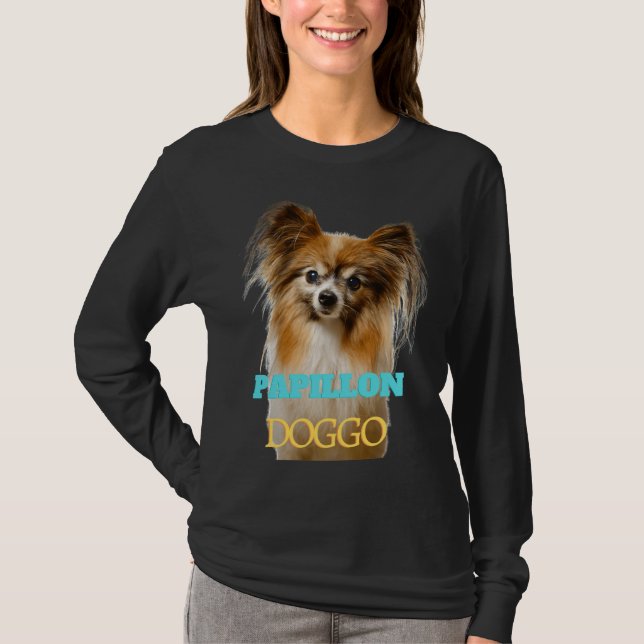 Papillon Doggo T-Shirt (Front)