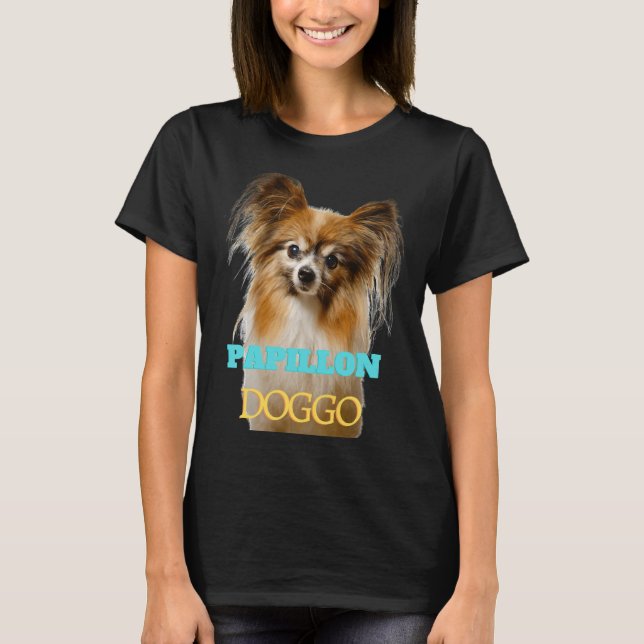 Papillon Doggo T-Shirt (Front)