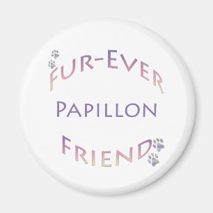 Papillon Furever Magnet