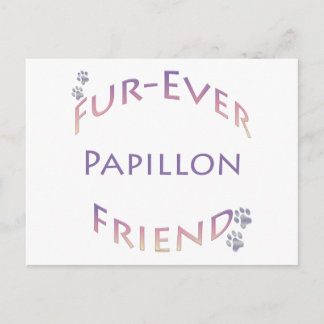 Papillon Furever Postcard