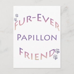 Papillon Furever Postcard