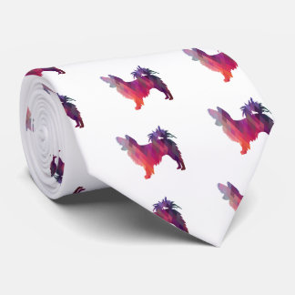 Papillon Geometric Pattern Modern Silhouette Tie
