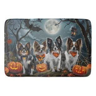 Papillon Halloween Spooky Bath Mat