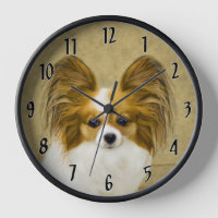 Papillon (Hound Tri) Painting - Original Dog Art