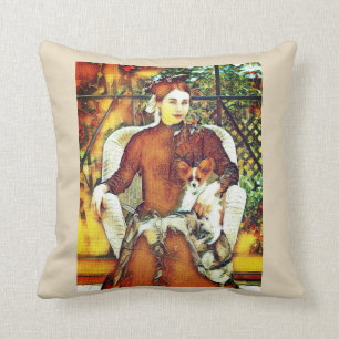 Papillon Lady Cushion