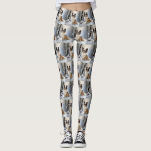 Papillon Let It Snow Christmas Leggings