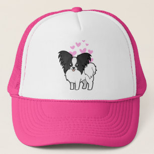 Papillon Love Trucker Hat